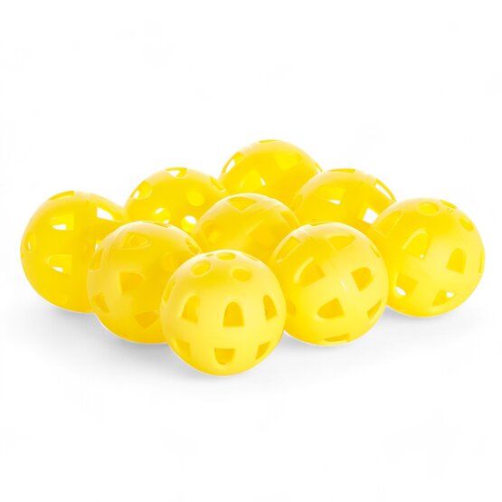 Golf House Hole balls yellow