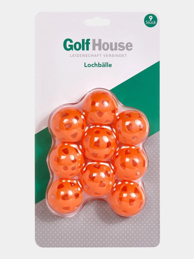 Golf House Lochbälle orange