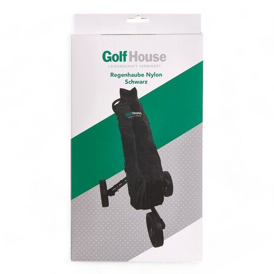 Golf House Regenhaube schwarz schwarz