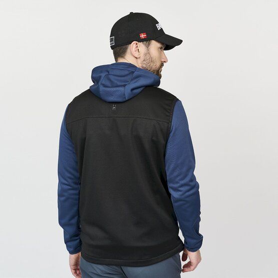 Backtee  Hybrid stretch vest black