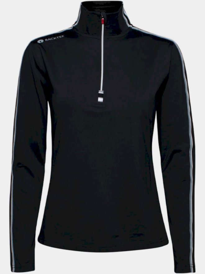 Backtee Ladies Sporty Baselayer Stretch Midlayer schwarz
