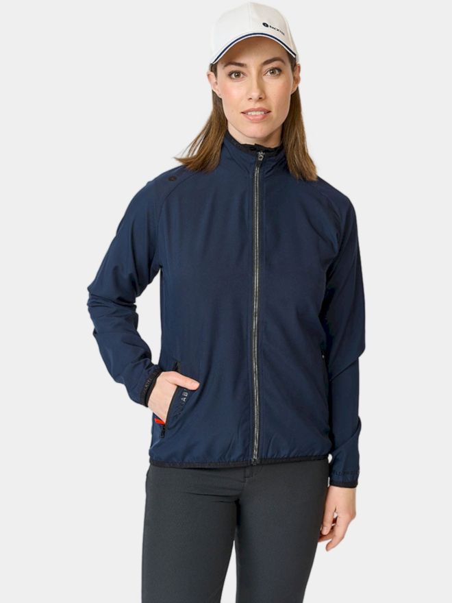 Backtee Dámská bunda 80G Packable Shield Windstopp námořnická modrá
