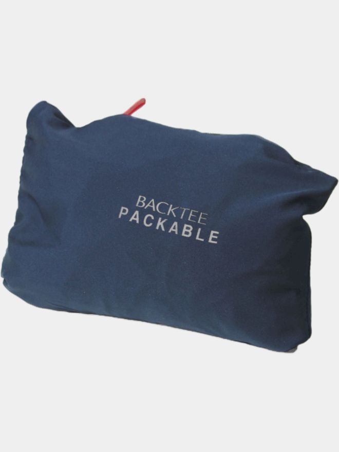 Backtee Dámská bunda 80G Packable Shield Windstopp námořnická modrá