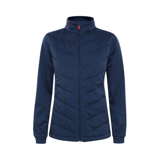 Backtee  Ladies Hybrid Thermo Jacket navy