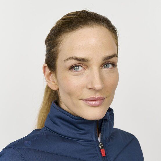 Backtee Ladies Hybrid Thermo Jacke navy