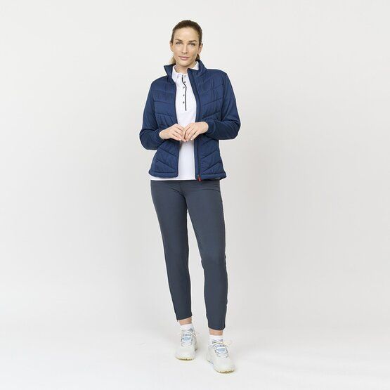 Backtee  Ladies Hybrid Thermo Jacket navy