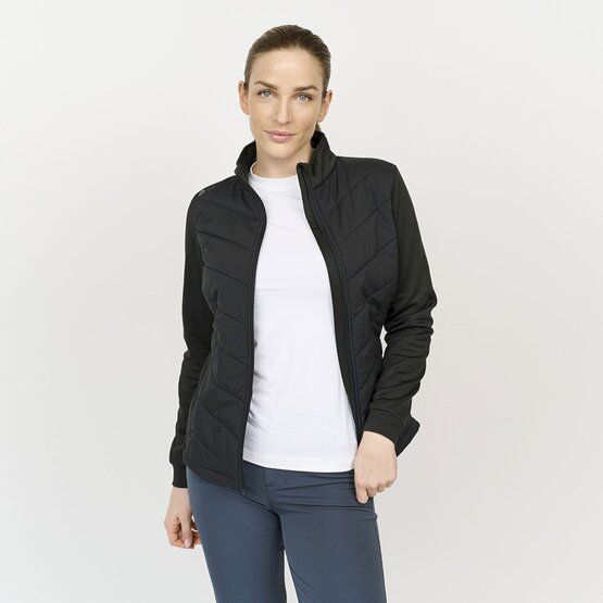 Backtee  Ladies Hybrid Thermo Jacket black