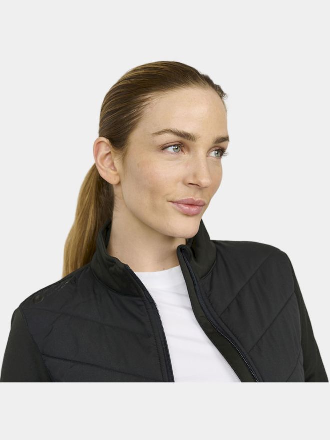 Backtee Ladies Hybrid Thermo Jacke schwarz