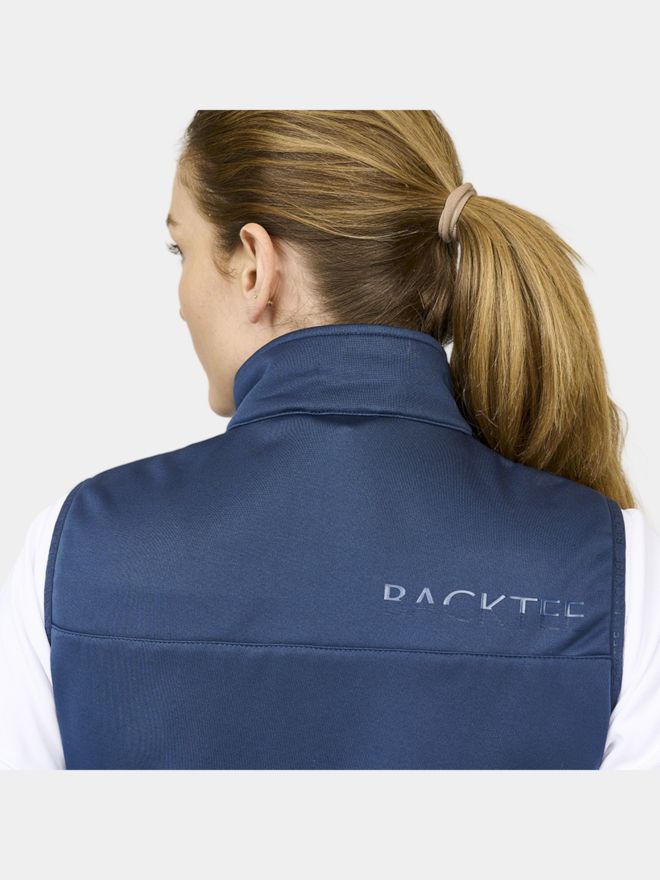 Backtee Ladies Hybrid Thermo Weste navy