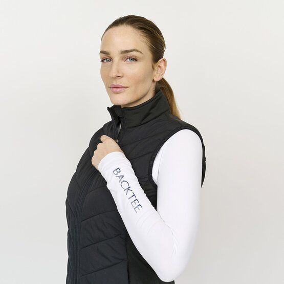 Backtee Ladies Hybrid Thermo Weste schwarz