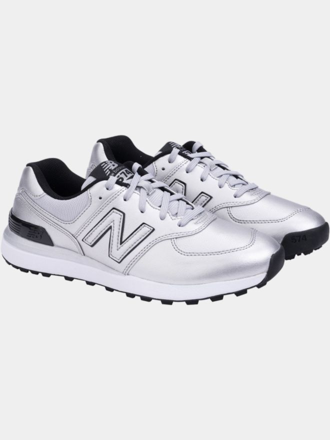 New Balance 574 Greens SL Golfschuhe silber