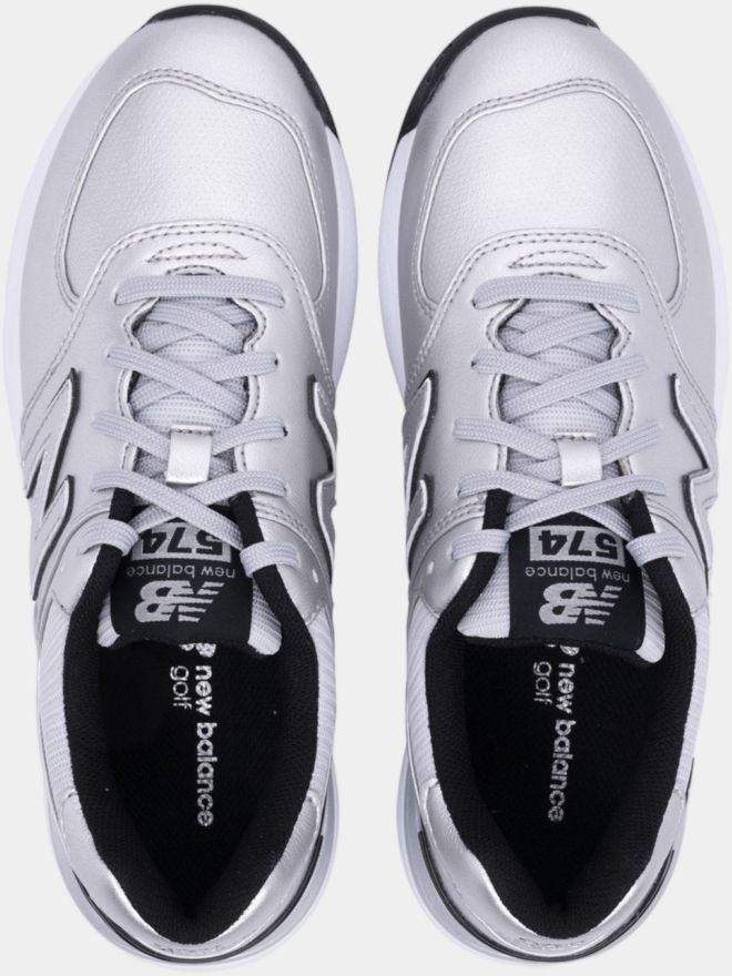 New Balance 574 Greens SL Golfschuhe silber