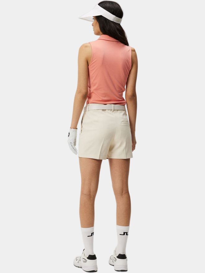 J.Lindeberg Dena Sleeveless Top ohne Arm Polo rosa