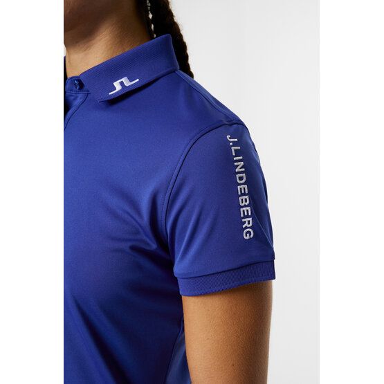 J.Lindeberg  Tour Tech half-sleeve polo blue