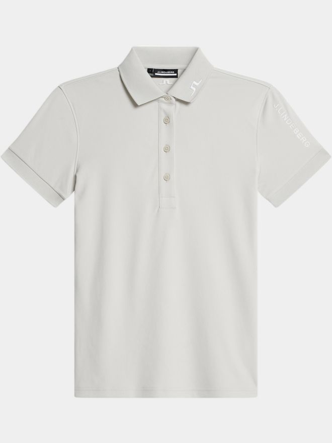J.Lindeberg Tour Tech Halbarm Polo sand
