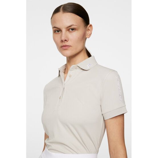 J.Lindeberg  Tour Tech half-sleeve polo sand