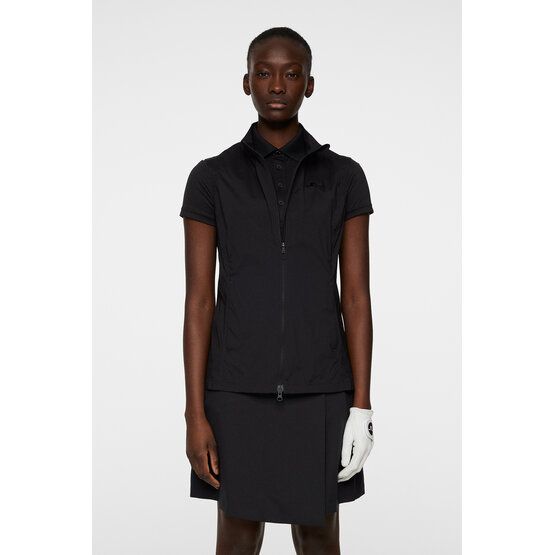 J.Lindeberg  Thorine windstopper vest black