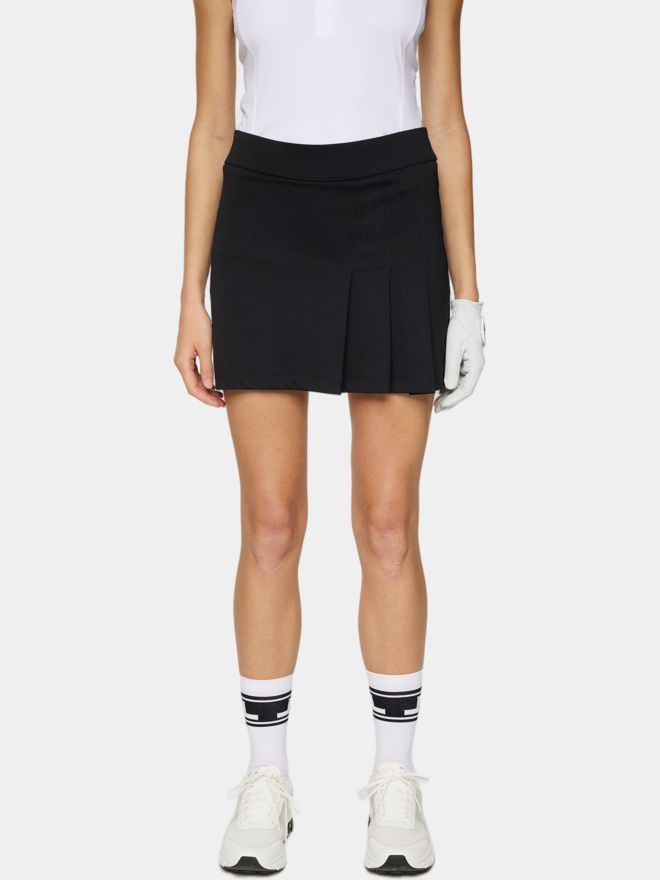 J.Lindeberg Thea Mid Skirt kurz Skort schwarz