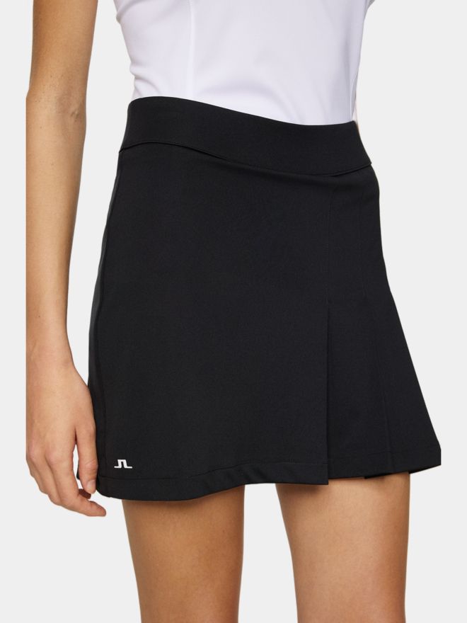 J.Lindeberg Thea Mid Skirt kurz Skort schwarz