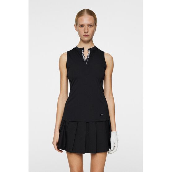 J.Lindeberg Leya Sleeveless Top without sleeves Polo black