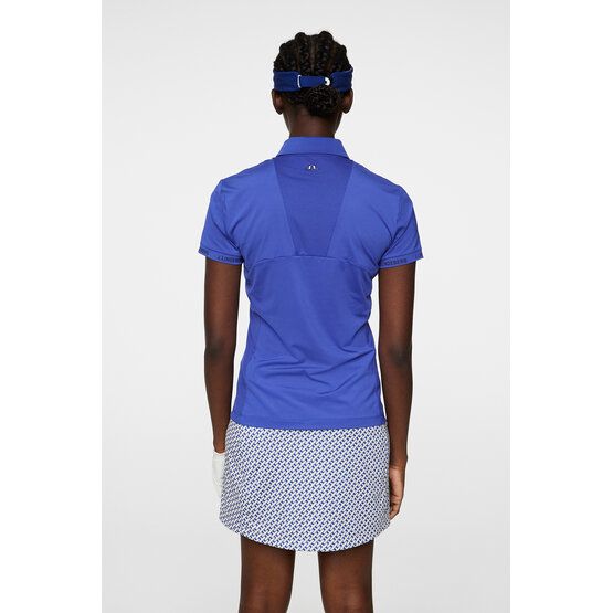 J.Lindeberg  Becca half-sleeved polo blue