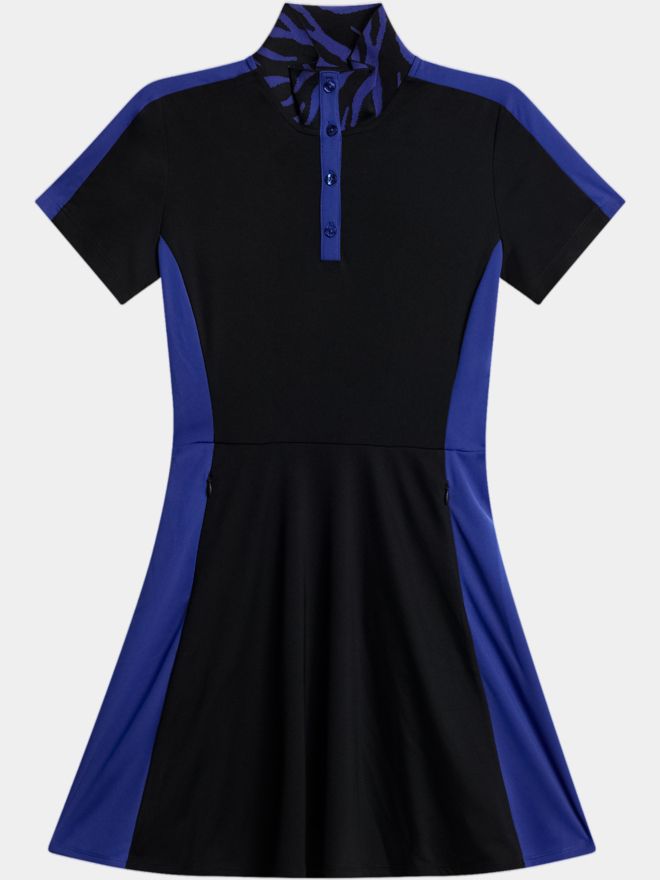 J.Lindeberg Piper Golf Dress GH Halbarm Kleid schwarz