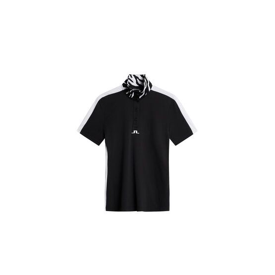 J.Lindeberg  Pip half-sleeve polo black