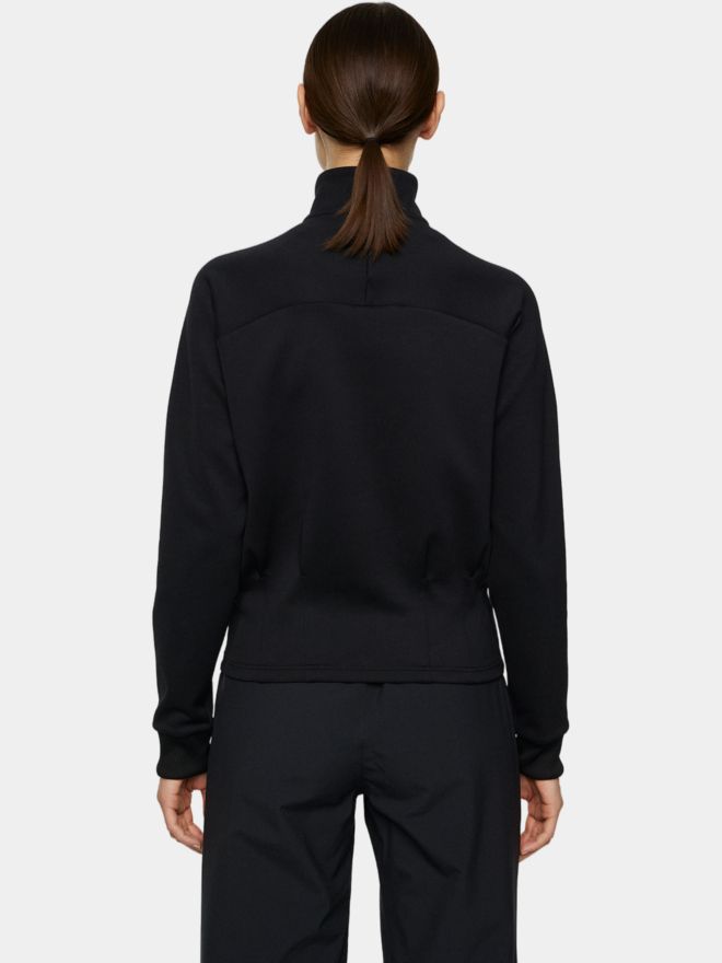 J.Lindeberg Jodi Quarter Zip Sweatshirt Stretch Midlayer schwarz