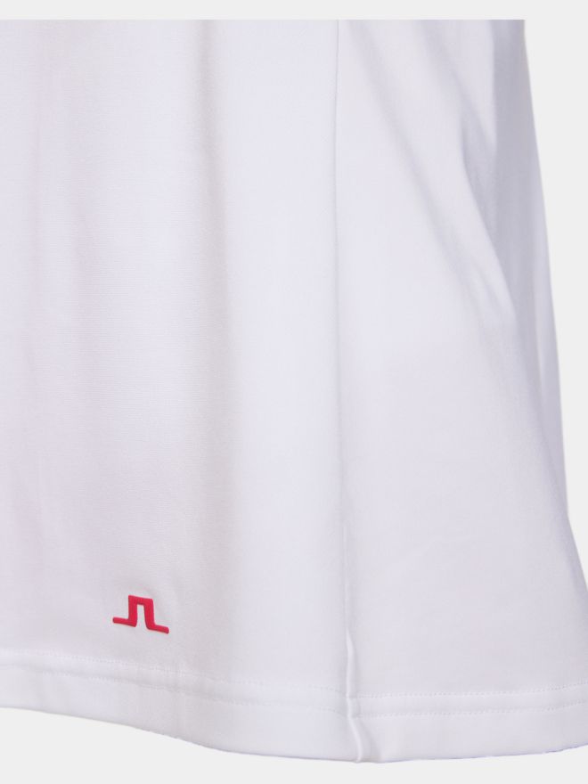 J.Lindeberg Vida Dress ohne Arm Kleid weiß