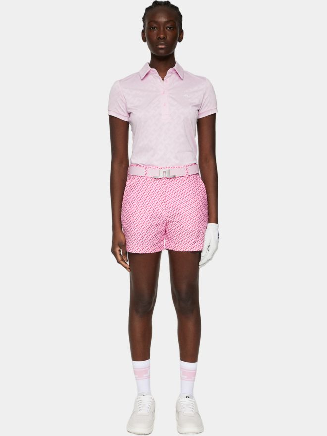 J.Lindeberg Gwen Printed Shorts Bermuda Hose pink