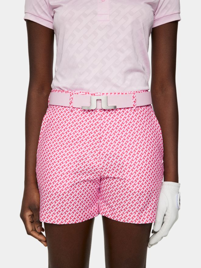 J.Lindeberg Gwen Printed Shorts Bermuda Hose pink