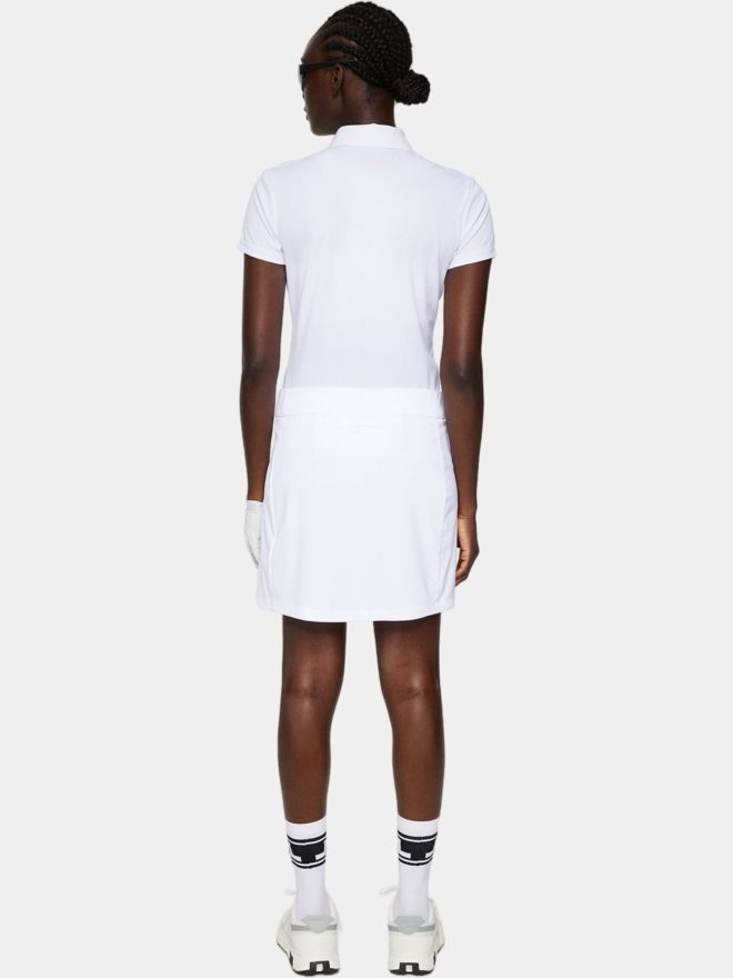 J.Lindeberg Amelie Mid Skirt kurz Skort weiß