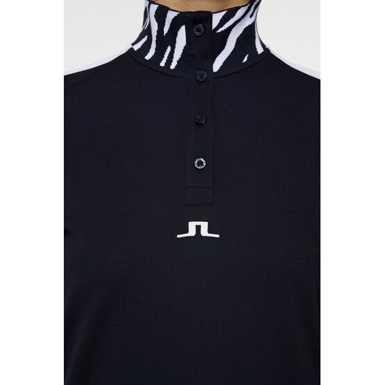 J.Lindeberg  Pip half-sleeve polo navy