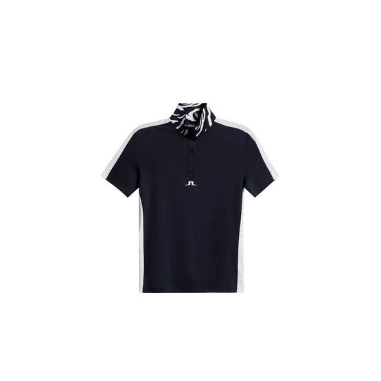 J.Lindeberg  Pip half-sleeve polo navy