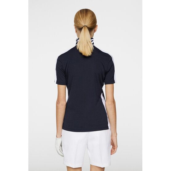 J.Lindeberg  Pip half-sleeve polo navy