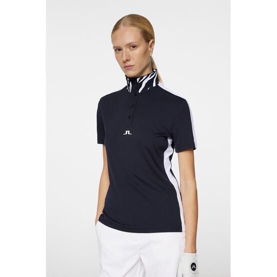 J.Lindeberg  Pip half-sleeve polo navy