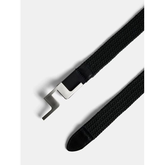 J.Lindeberg  Lykke Braided Belt Belt black