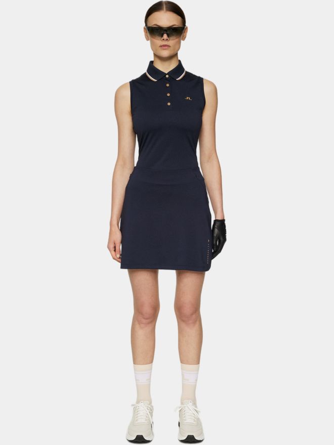 J.Lindeberg Swinga Mid Skirt kurz Skort navy