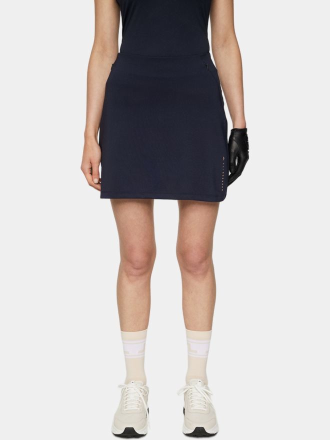 J.Lindeberg Swinga Mid Skirt kurz Skort navy