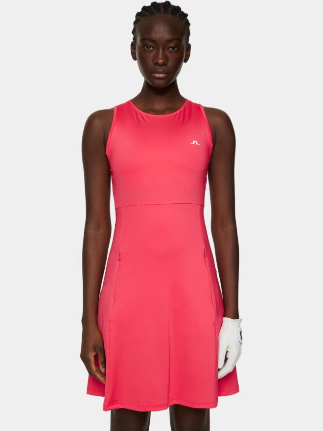 J.Lindeberg Cora Dress ohne Arm Kleid pink