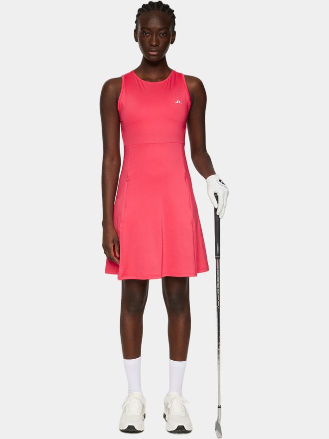 J.Lindeberg Cora Dress ohne Arm Kleid pink