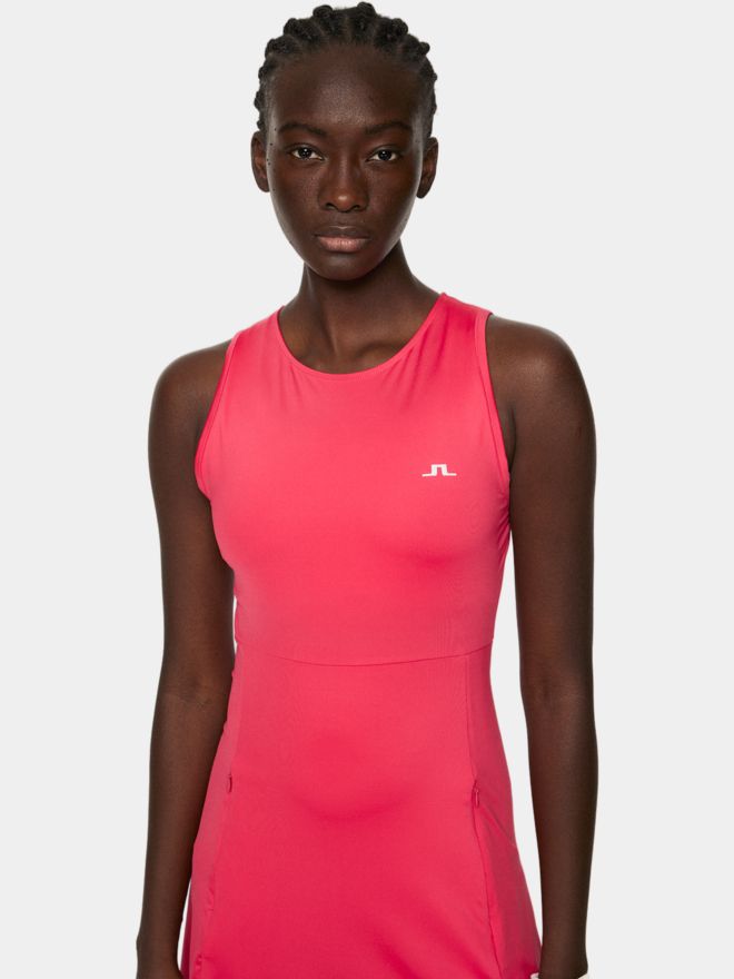 J.Lindeberg Cora Dress ohne Arm Kleid pink