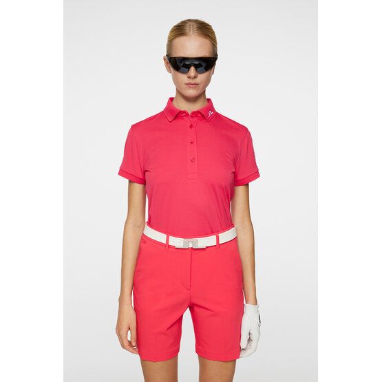 J.Lindeberg  Tour Tech half-sleeve polo pink