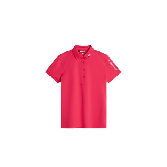 J.Lindeberg  Tour Tech half-sleeve polo pink