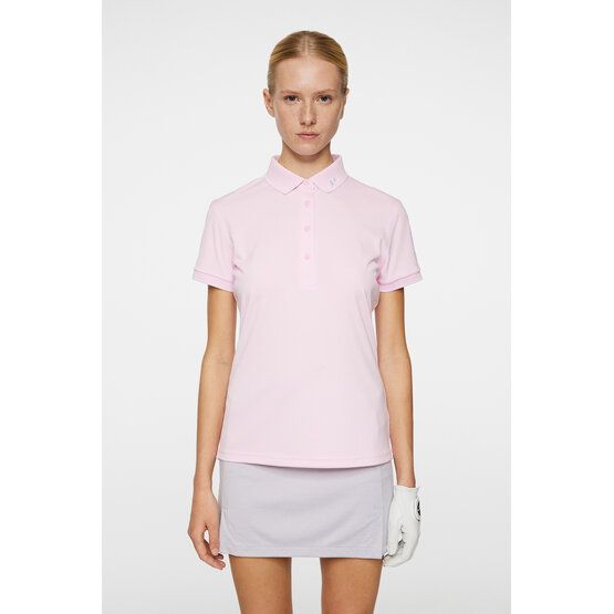 J.Lindeberg  Tour Tech half-sleeve polo pink