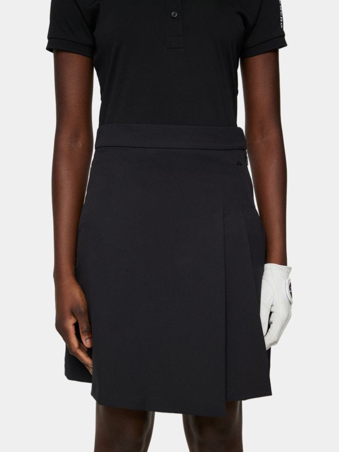 J.Lindeberg Joy Skirt lang Skort schwarz