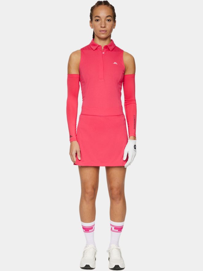 J.Lindeberg Amelie Mid Skirt kurz Skort pink