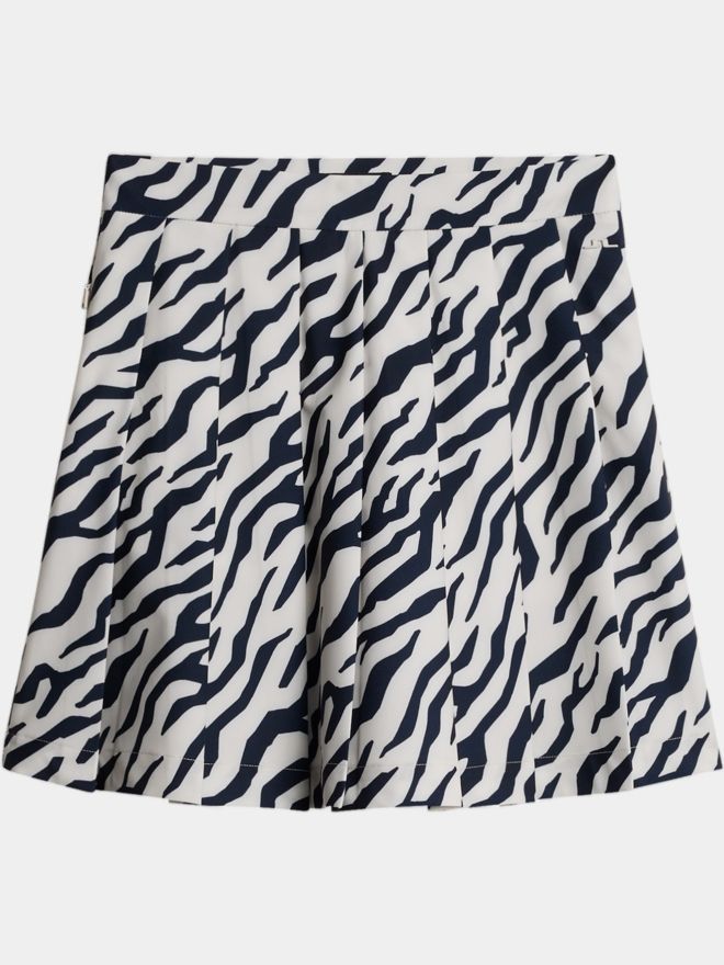 J.Lindeberg Adina Print Skirt kurz Skort schwarz