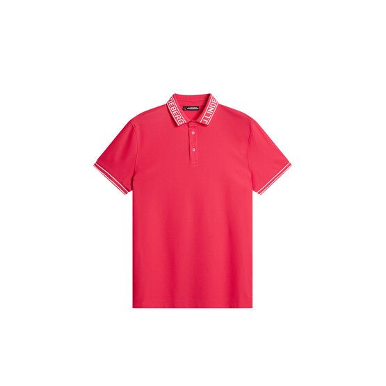 J.Lindeberg  Austin half-sleeve polo pink