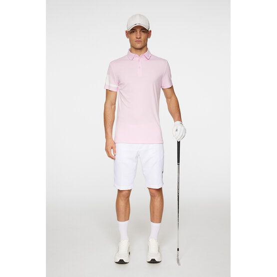 J.Lindeberg  Heath half sleeve polo pink